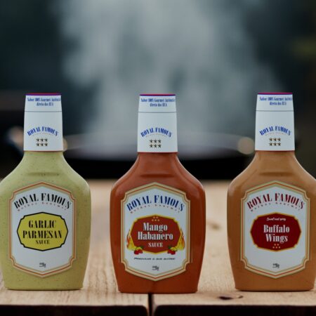 Dip Sauces Kit Molhos para Buffalo Wings